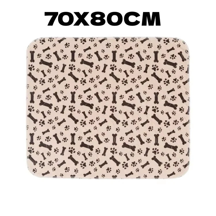 Reusable Dog Pee Pad Waterproof Diaper Pet Supplies Washable Puppy Training Pad Pet Bed Blanket Cat Dog Car Seat Cover Mat