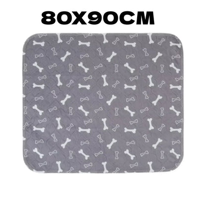 Reusable Waterproof Pet Pee Pad – Washable Training Mat & Car Seat Cover for Dogs and Cats