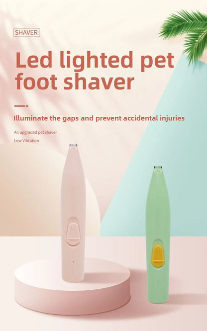 Cordless Pet Hair Clipper – USB-C Rechargeable Trimmer for Paws & Grooming