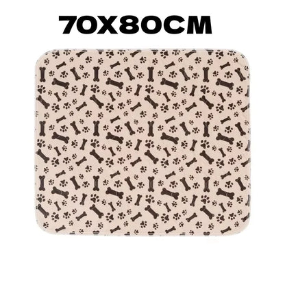 Reusable Waterproof Pet Pee Pad – Washable Training Mat & Car Seat Cover for Dogs and Cats