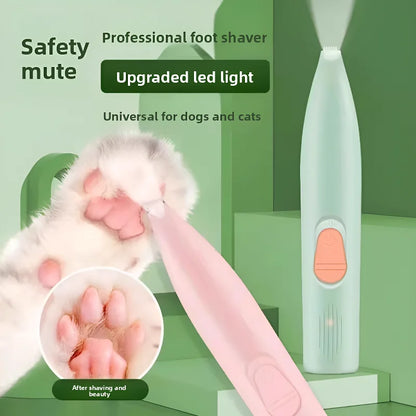Cordless Pet Hair Clipper – USB-C Rechargeable Trimmer for Paws & Grooming