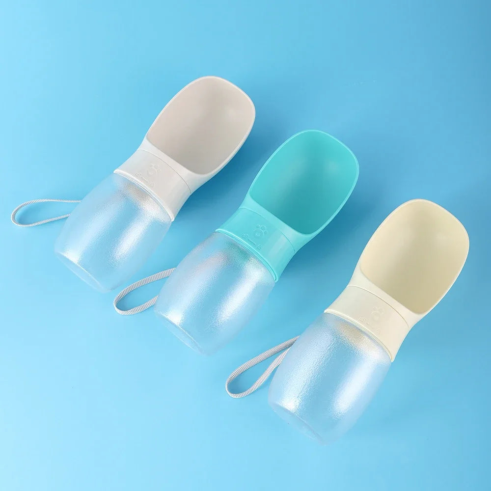 300/500ml Portable Pet Water Bottle, Outdoor Travel Drinking Cup Dispenser for Puppies Small Large Dogs Cats Labrador