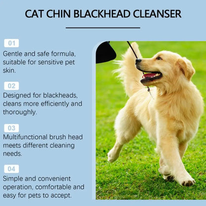 Cat Chin Cleaning Brush Set – Gentle Grooming Kit for Cats & Dogs (30g)