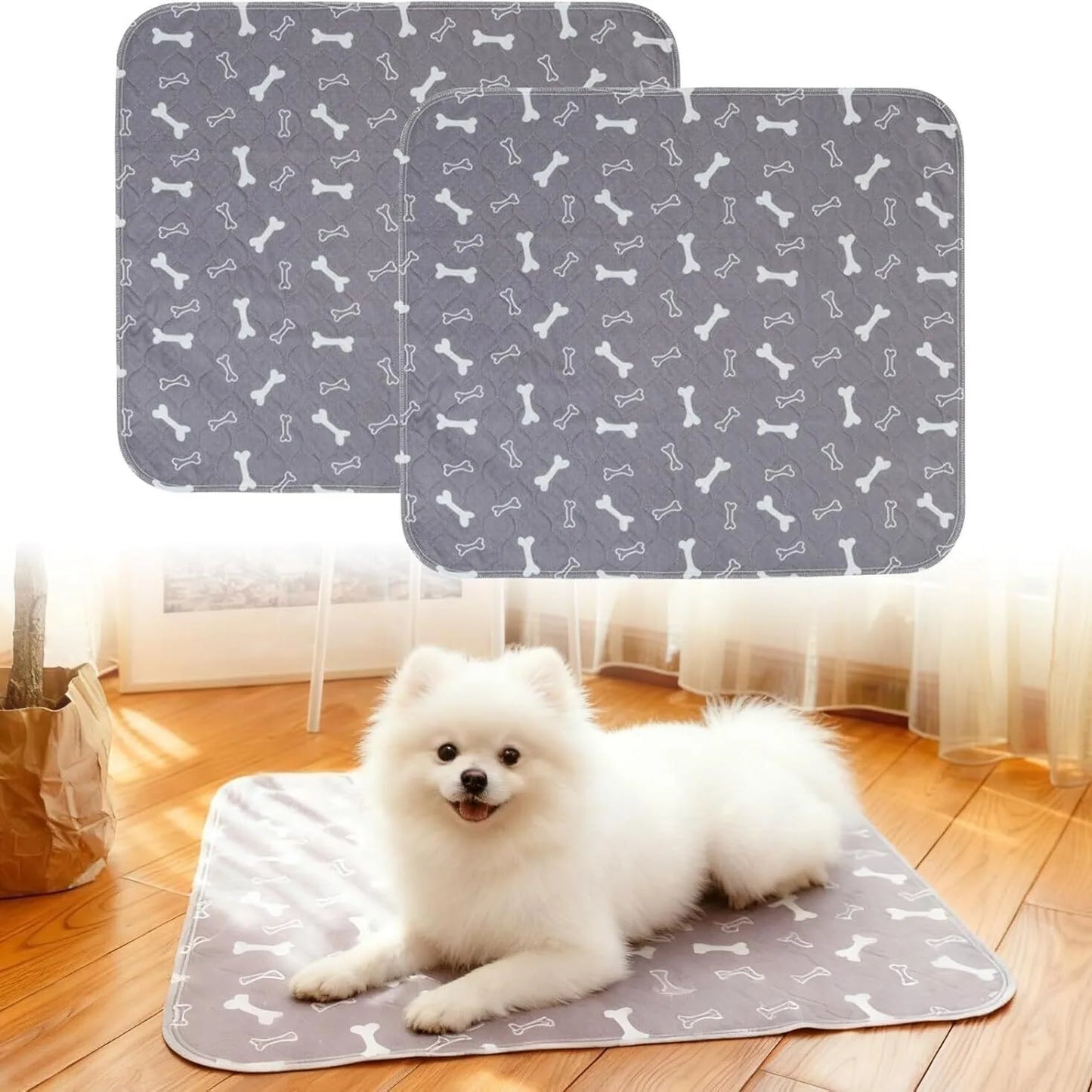 Reusable Dog Pee Pad Waterproof Diaper Pet Supplies Washable Puppy Training Pad Pet Bed Blanket Cat Dog Car Seat Cover Mat