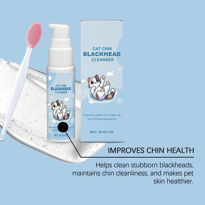 Cat Chin Cleaning Brush Set – Gentle Grooming Kit for Cats & Dogs (30g)