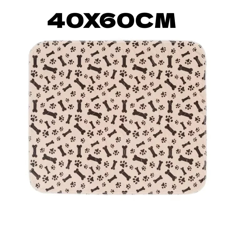 Reusable Dog Pee Pad Waterproof Diaper Pet Supplies Washable Puppy Training Pad Pet Bed Blanket Cat Dog Car Seat Cover Mat