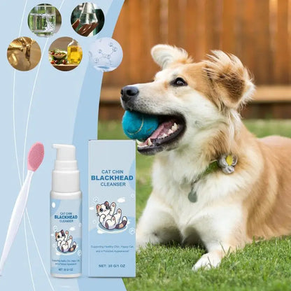 Cat Chin Cleaning Brush Set – Gentle Grooming Kit for Cats & Dogs (30g)