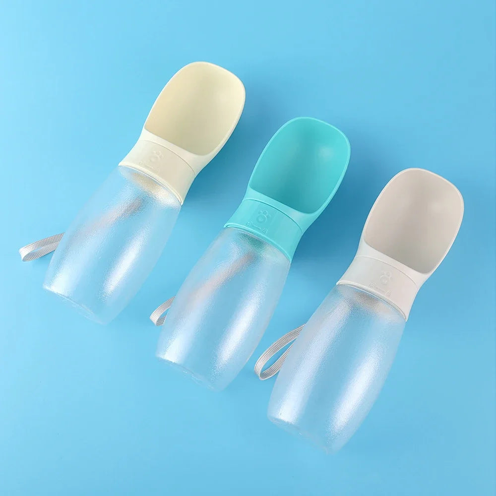 300/500ml Portable Pet Water Bottle, Outdoor Travel Drinking Cup Dispenser for Puppies Small Large Dogs Cats Labrador