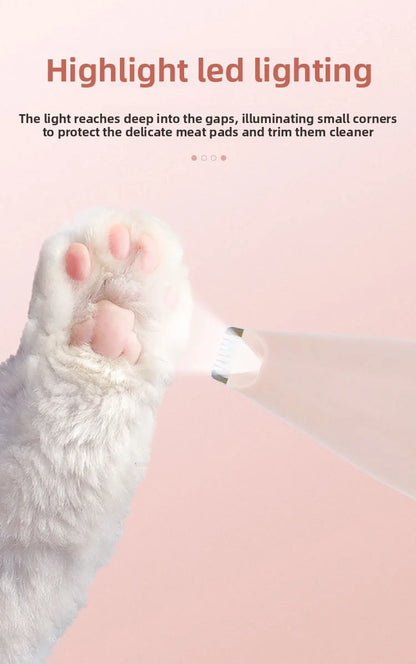 Cordless Pet Hair Clipper – USB-C Rechargeable Trimmer for Paws & Grooming
