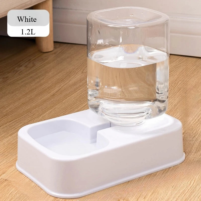 Gravity Pet Feeder & Water Drinker — White water dispenser only
